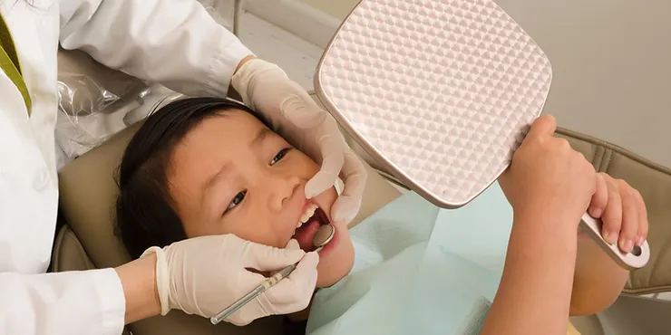 Bringing your child to the dentist